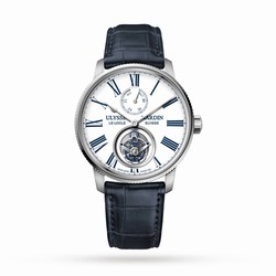 Ulysse Nardin Marine Torpilleur Tourbillon 42mm Stainless Steel Case And Bezel 1283-310-0AE/1A