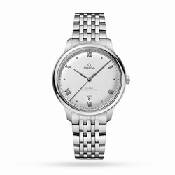 Omega De Ville Prestige Co-Axial Master Chronometer 40mm Mens details Silver O43410402002001