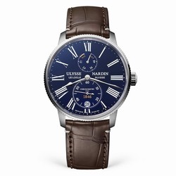 Ulysse Nardin Marine Torpilleur 42mm Stainless Steel Case And Bezel 1183-310LE-3AE-175/1A