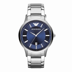 Emporio Armani Renato Mens details 43mm Blue AR11180