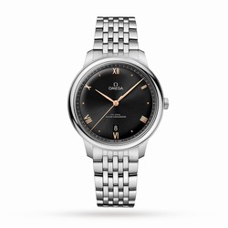 Omega De Ville Prestige Co-Axial Master Chronometer 40mm Mens details Black O43410402001001