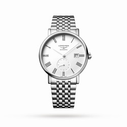 Longines Elegant Collection 39mm Mens details Stainless Steel L48124116
