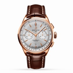 Breitling Premier B01 Chronograph 42 18ct Red Gold details RB0118371G1P1