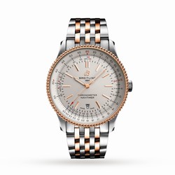 Breitling Navitimer Automatic 41 Stainless Steel  18k Red Gold details U17326211G1U1