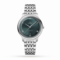 Omega De Ville Prestige Co-Axial Master Chronometer 40mm Mens details Green O43410402010001