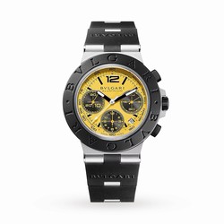 BVLGARI Bvlgari Aluminium X Gran Turismo 41mm Limited Edition Mens details Yellow 104006
