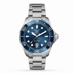TAG Heuer Aquaracer Professional 300 Calibre 5 Automatic 43mm Mens details WBP201B.BA0632