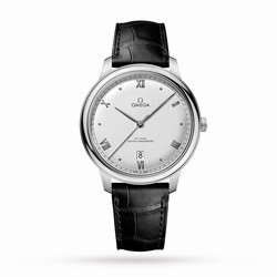 Omega De Ville Prestige Co-Axial Master Chronometer 40mm Mens details Silver O43413402002001