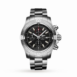 Breitling Super Avenger Chronograph 48 Stainless Steel details A13375101B1A1