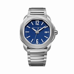 Bvlgari Octo Roma 41mm Mens details Blue 103739