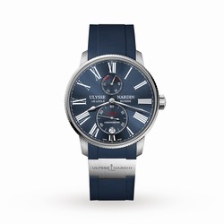 Ulysse Nardin Marine Torpilleur 42mm Stainless Steel Case And Bezel 1183-310-3/43