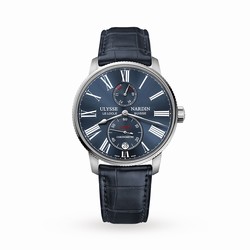 Ulysse Nardin Marine Torpilleur 42mm Stainless Steel Case And Bezel 1183-310/43