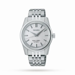 Seiko King Seiko 37mm Mens details - Silver SPB281J1