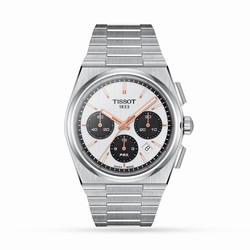 Tissot PRX Automatic Chronograph 42mm Mens details T1374271101100
