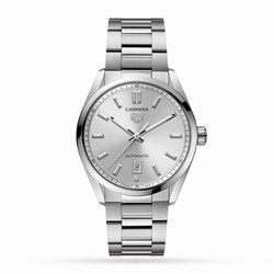 TAG Heuer Carrera Three-Hand 39mm Automatic Mens details WBN2111.BA0639