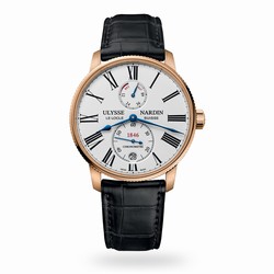 Ulysse Nardin Marine Torpilleur 42mm 18ct Rose Gold Case And Bezel 1182-310/40