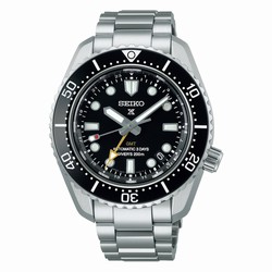 Seiko Prospex Divers GMT 'Dark Depths' 42mm Mens details - 1968 Modern Re-interpretation SPB383J1
