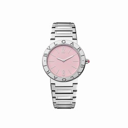 Bvlgari Stainless Steel Bvlgari Bvlgari Limited Edition 33mm Pink Dial Ladies details 103711