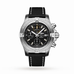 Breitling Avenger Chronograph 45 Leather Strap details A13317101B1X2