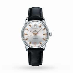 Longines Heritage Mens 35mm Automatic Mens details L16114752