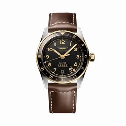 Longines Spirit Zulu Time 39mm Mens details Black L38025532