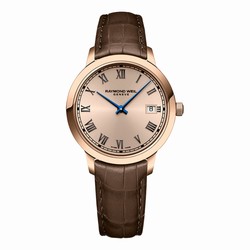 Raymond Weil Toccata 39mm Mens details Rose Dial 5385-PC5-00859