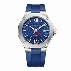 Baume & Mercier Riviera 42mm Mens details Blue BM0A10659