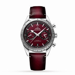 Omega Speedmaster 57 Co-Axial Master Chronometer Chronograph 40.5mm Mens details Red O33212415111001