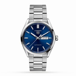 TAG Heuer Carrera Three-Hand 41mm Automatic Mens details WBN2012.BA0640