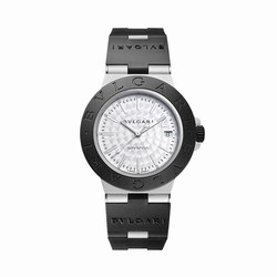 Bvlgari Aluminium Limited Edition 40mm Mens details Silver 103703