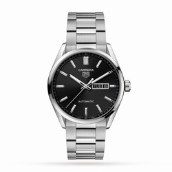 TAG Heuer Carrera Three-Hand 41mm Automatic Mens details WBN2010.BA0640