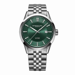 Raymond Weil Freelancer Automatic 42mm Mens details Green 2731-ST-52001