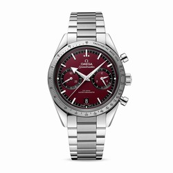 Omega Speedmaster 57 Co-Axial Master Chronometer Chronograph 40.5mm Mens details Red O33210415111001