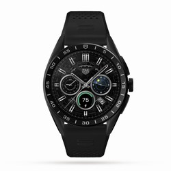 TAG Heuer Connected Calibre E4 45mm - 2022 - Titanium Case - Black Rubber Strap SBR8A80.BT6261