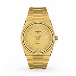Tissot T-Classic PRX Mens details 40mm T1374103302100
