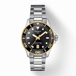 Tissot Seastar 100 36mm Unisex details T1202102105100