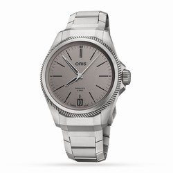Oris ProPilot X Calibre 400 39mm Mens details Grey 01 400 7778 7153-07 7 20 01TLC