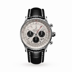 Breitling Navitimer B03 Chronograph Rattrapante 45 details AB0311211G1P1