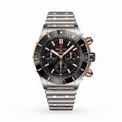 Breitling Super Chronomat B01 44 Stainless Steel  18k Red Gold details UB0136251B1U1