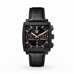 TAG Heuer Monaco Dark Lord 39mm Mens details CBL2180.FC6497