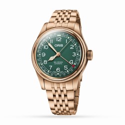 Oris Big Crown 40mm Mens details - Green 01 754 7741 3167-07 8 20 01