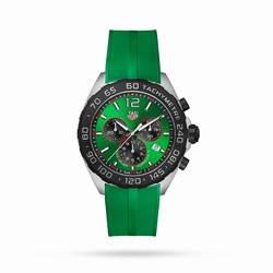 TAG Heuer Formula 1 Chronograph 43mm Mens details Green CAZ101AP.FT8056