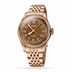 Oris Big Crown 40mm Mens details - Brown 01 754 7741 3166-07 8 20 01