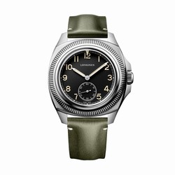 Longines Majetek Black and Green Automatic 43mm Mens details L28384532