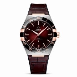 Omega Constellation Co-Axial Master Chronometer 41mm Mens details Red O13123412111001