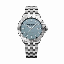Raymond Weil Tango Classic Quartz 41mm Mens details Blue 8160-ST-50031