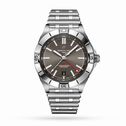 Breitling Chronomat Automatic GMT 40 Grey Dial details A32398101M1A1