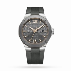 Baume & Mercier Riviera 42mm Mens details Grey BM0A10660