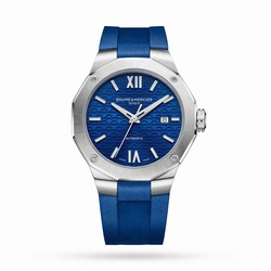 Baume & Mercier Riviera 42mm Mens details Blue BM0A10619