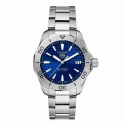 TAG Heuer Aquaracer Professional 200 Solargraph 40mm Mens details Blue WBP1113.BA0000